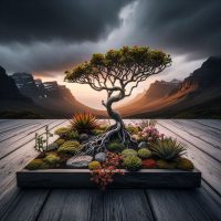 A single South African garden adapting to how climate change affects landscapes
