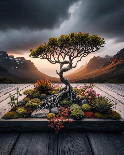 A single South African garden adapting to how climate change affects landscapes