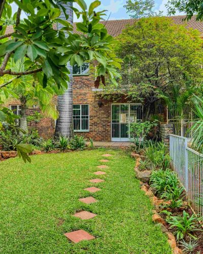 guide to garden maintenance depicted by a south african home garden