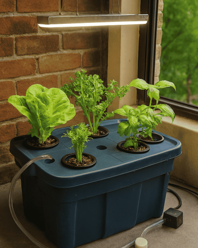 diy hydroponics setup