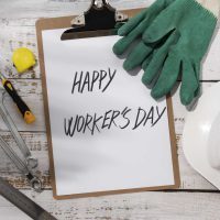 Freedom Day celebration in South Africa with people waving flags on 27 April